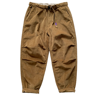 一条过冬 重磅加厚灯芯绒阔腿裤男士锥形长裤5302版型cityboy裤子