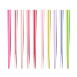 福万竹马卡龙合金筷子2025新款家用一人一筷耐高温防滑防霉抗菌筷