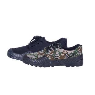 春季防水男女工装鞋耐磨防滑透气防臭迷彩鞋建筑工地干活穿女鞋子