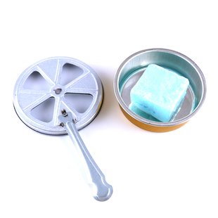 固体酒精燃料盒液体酒精杯圆形炉芯调火器烧烤炉烤鱼炉专用酒精碗