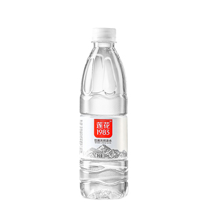 莲花1983天然饮用泉水550ml*24瓶装含矿物质泡茶泡奶粉水非纯净水