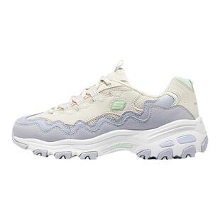 斯凯奇女款时尚撞色复古潮流贝壳熊潮流老爹鞋百搭休闲女鞋运动鞋