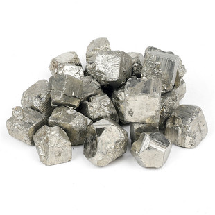 方块形天然黄铁矿原石摆件秘鲁黄铜矿标本矿物水晶饰品愚人金把玩