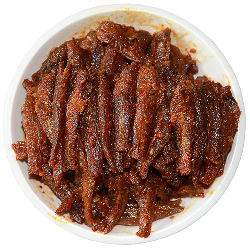 八竿子柴火小鱼仔小鱼干香麻辣休闲零食小吃湖南张家界特产趴趴鱼