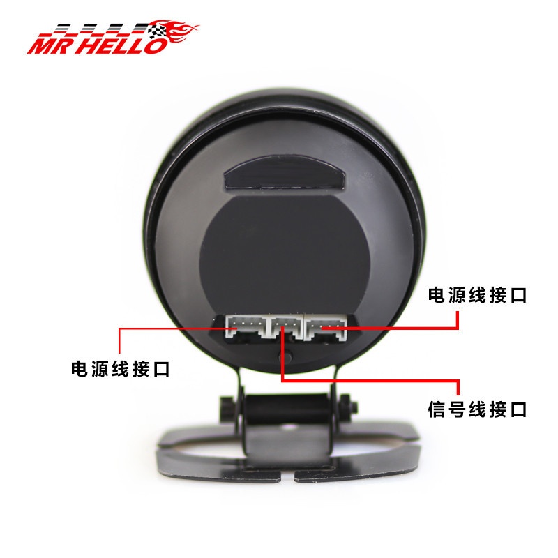 汽车改装12V仪表赛车转速表真空表油温涡轮油压指针水温