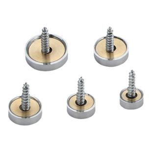 铜镜钉亚克力瓷砖固定配件广告钉膨胀螺丝装饰帽盖加固钉玻璃钉