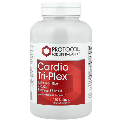 Protocol for Life Balance,Cardio Tri-Plex，120 粒软胶囊