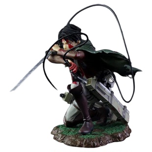 国产进击的巨人 利威尔兵长 战损兵长 特典场景 盒装手办模型摆件