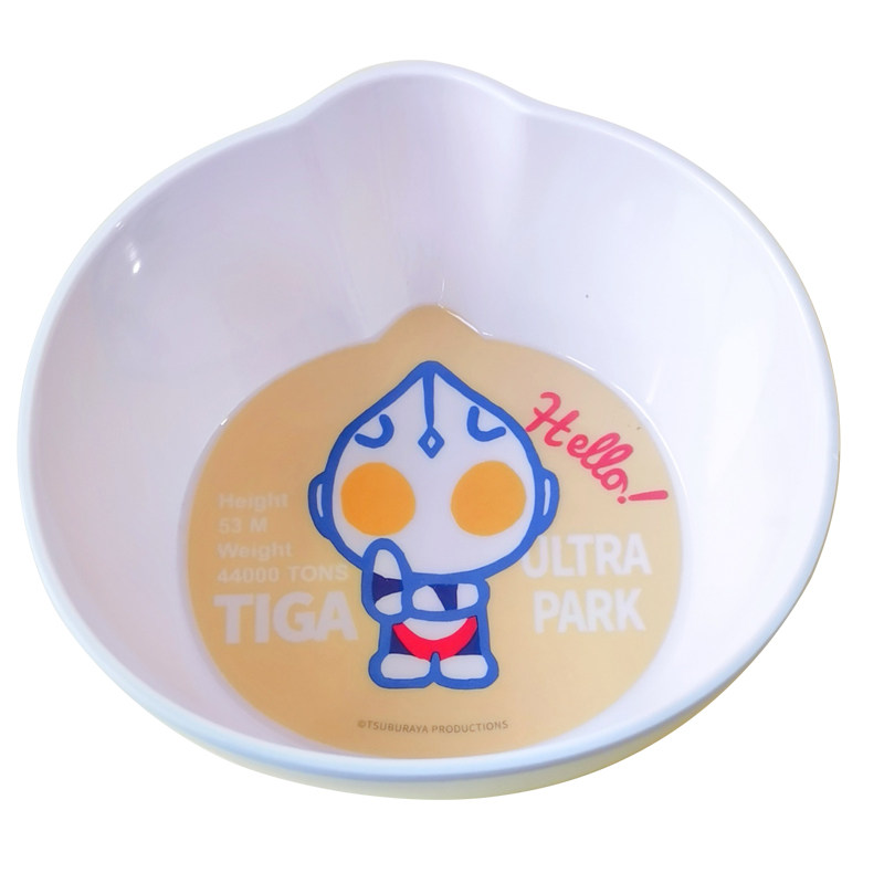 五和奥特曼密胺儿童碗勺吃饭餐具