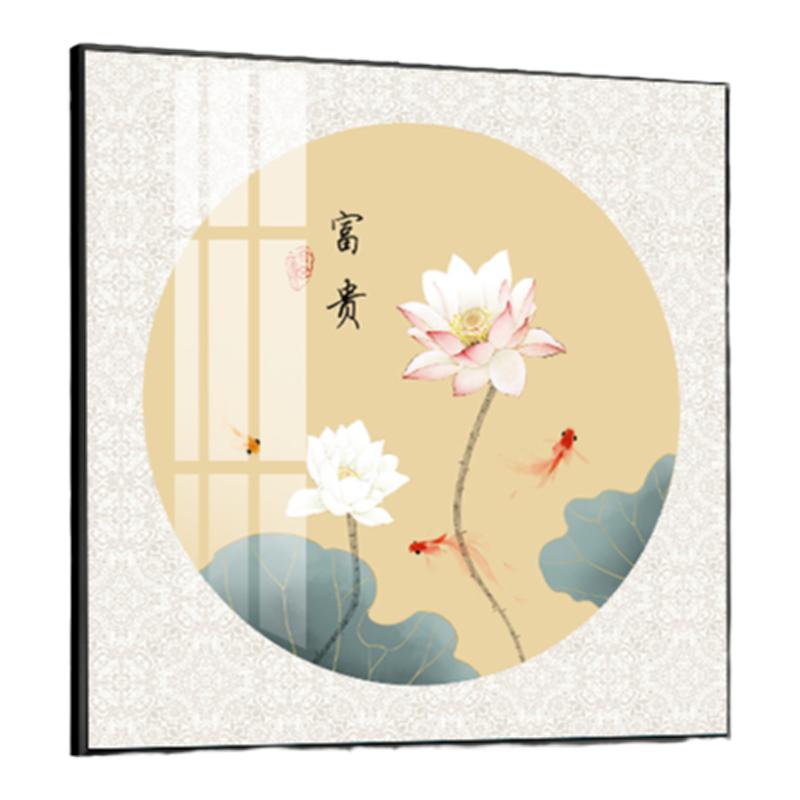 新中式风餐馆单幅装饰画