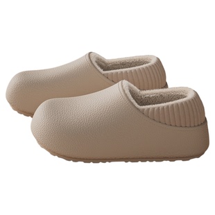 手术室防水棉拖鞋女冬季包跟医用厚底家居加绒保暖抗菌棉鞋女外穿