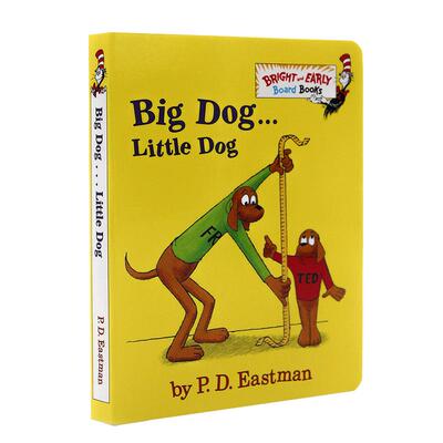 大狗小狗苏斯博士儿童纸板书系列