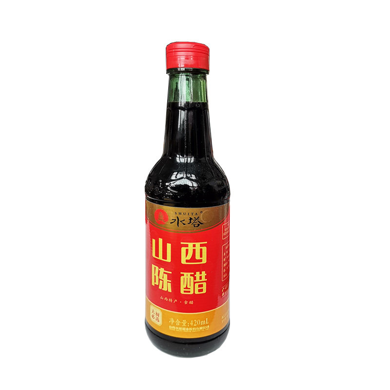 水塔山西陈醋420ml3瓶