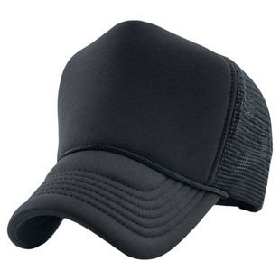 帽子男春夏季韩版潮加高网帽休闲百搭棒球帽硬顶鸭舌帽货车帽学生