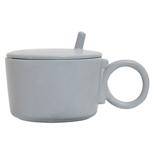 URFF DECO|ZOE MUG带盖马克杯北欧创意礼物莫兰迪4色水杯茶杯咖啡