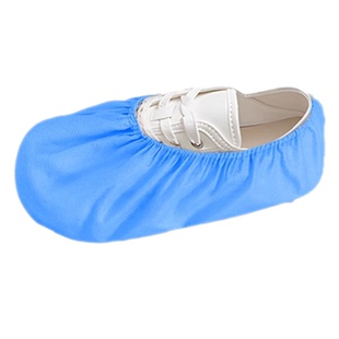 鞋套家用室内一次性抽取式防尘无纺布特厚反复防滑实验室耐磨脚套