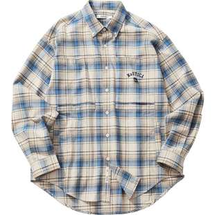 【官方正品】nautica白帆 日系中性亮眼廓形松弛感长袖衬衫WW5318