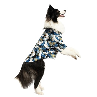 五魁首 狗狗宠物衬衫猫咪衣服中大型犬泰迪雪纳瑞无毛猫复古唐装