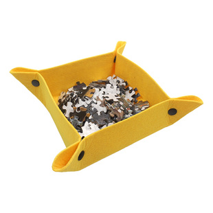 1000片拼图2000片拼板分区收纳盒6个套装 拼图毯子1500p