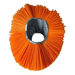 耐磨清扫刷片山猫装载机扫路刷清扫车毛刷凯斯铲车清雪除雪滚刷