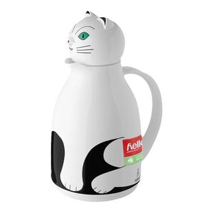 德国进口Helios动物保温瓶熊1L卡通保温壶 玻璃内胆 超长时间保温
