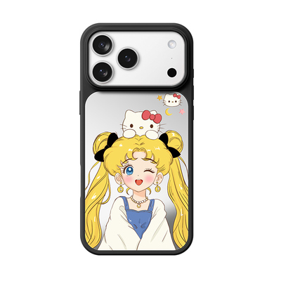 适用苹果17pro镜面手机壳高级