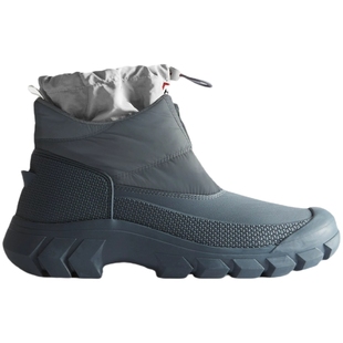 HUNTER男士冬季户外雪地靴拉链款保暖防寒短靴加厚男靴高帮男鞋