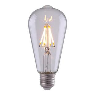 爱迪生灯泡 E27大螺口led 灯丝灯泡ST64复古仿钨丝灯黄光节能灯泡