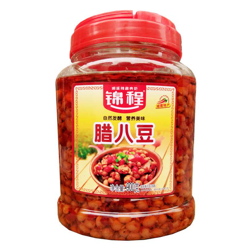 湖南特产腊八豆香辣下饭菜豆豉酱