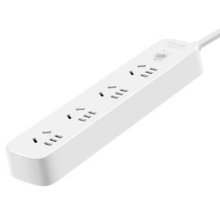 公牛侧面插座面板多孔六八插位双面插排多插位扁平插头插线板排插