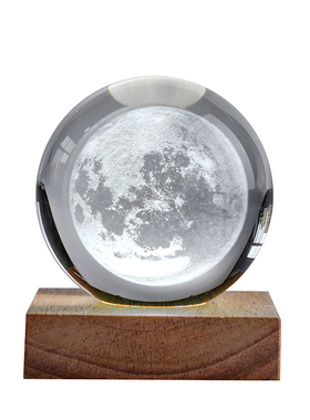 发光水晶球宇航员摆件实用送女生