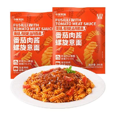 小熊驾到番茄肉酱螺旋意面2袋