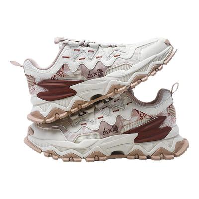 特步山海系列复古运动鞋男夏季