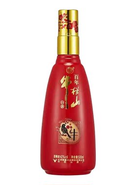 牛栏山百年金喜牛浓香型白酒