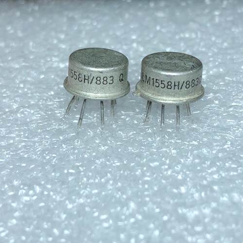 （请询价）LM1558H/883Q 金封双运放【CAN8】国半品牌尾数