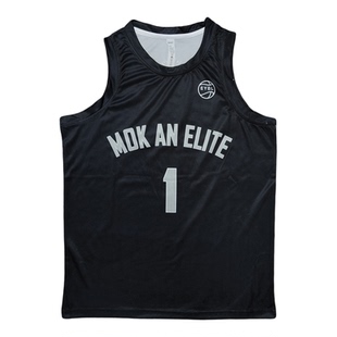 MOKANELITE美式篮球服套装男定制比赛队服数码印透气背心训练球衣