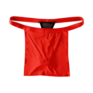 丁字裤低腰性感士兜兜内裤锦纶冰丝网纱丁字裤T裤