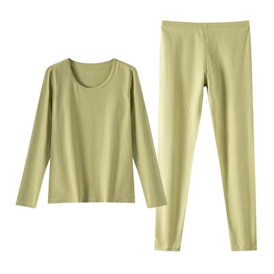 保暖内衣女纯棉薄款无痕打底毛衫