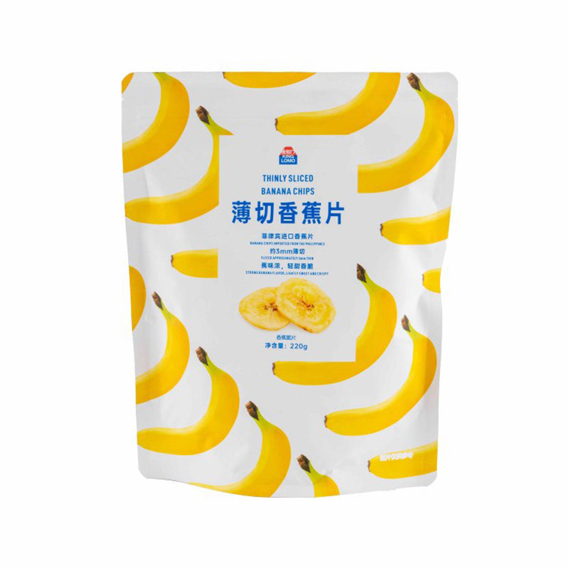 湖南长沙特产金粒门薄切香蕉片