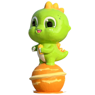 卡通龙雕塑摆件售楼部新年吉祥物商场店铺吸引人美陈网红拍照打卡