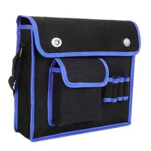 加大帆布工具包加厚耐磨瓦工收纳包工地木工维修劳保多功能电工包