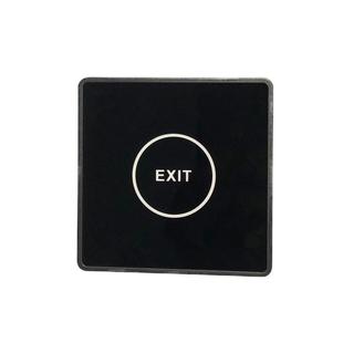 薄款 明装 门禁 触摸式 开关 钢化玻璃面 无线遥控 触摸出门按钮