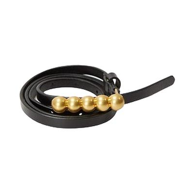 谜底细皮带女士夏季新品复古百搭金属波点扣头腰带242MQ0906