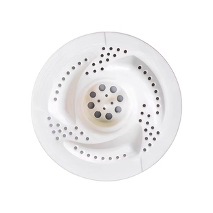 日式漩涡地漏浴室下水道盖头发收集器卫生间旋转防虫防堵过滤网