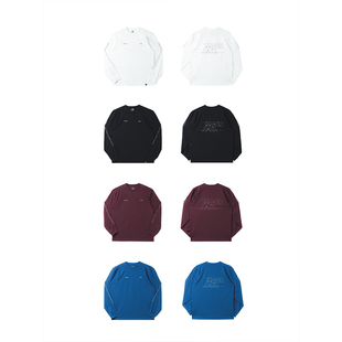 MOUNTAINFEVER AW24 SORONA 公式构建MF轮廓 手臂LOGO印花长袖TEE