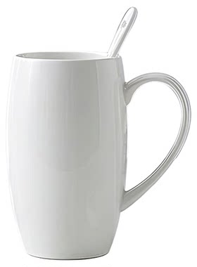 陶瓷正品大容量包邮马克杯带盖