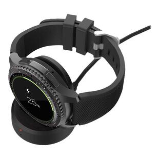 适用三星Watch4充电器Samsung Galaxy Active2代智能手表Classic数据线SM-R890/R500/R830原装款磁吸充电底座