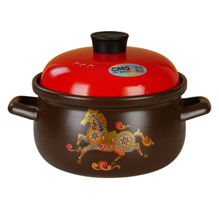 2026新款莹玉砂锅煲家用燃气灶专用耐高温干烧不裂煲汤陶瓷土陶锅