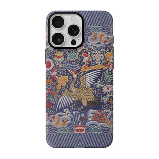 一品仙鹤 中国明清一品文官官服补子文创手机壳古风 适用于苹果iPhone17ProMax华为P70小米15荣耀200iQoo