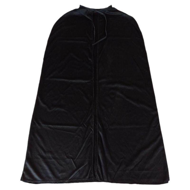 牙细菌黑色披风连体长袖演出服